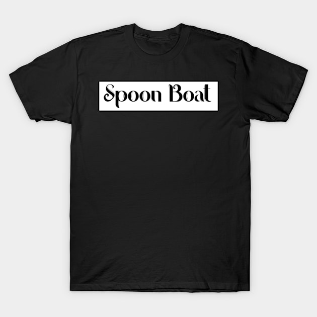 Spoon Boat T-Shirt by Alicia Mutlu